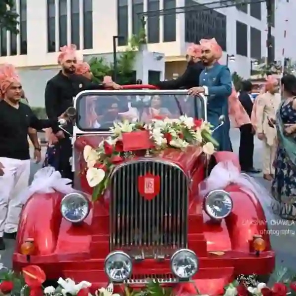 Vintage wedding car Chennai